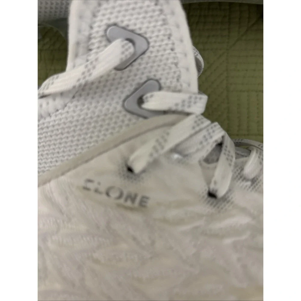 Under Armour UA Clone Football Cleats White Silver Men's Size 13 3024097-046